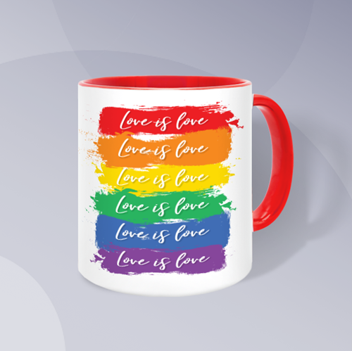 Picture of Love is Love Ceramic Mug
