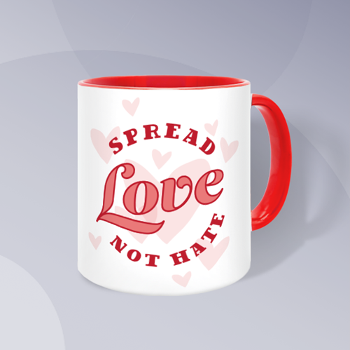 Picture of Spead Love Not Hate Ceramic Mug